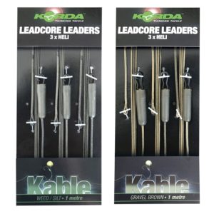 Korda Leadcore Leader Heli 1m – 3 Vorfächer