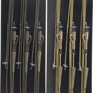 Korda Leadcore leader Hybrid Lead Clip 3er Pack