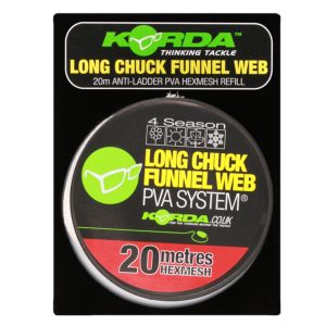 Korda Longchuck Funnel Web HEXMESH Refill – 20m PVA Netzschlauch