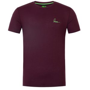 Korda Minimal Tee Burgundy – T-Shirt für Angler