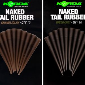 Korda Naked Tail Rubber – 10 Gummitubes
