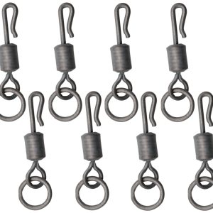 Korda PTFE QC Ring Swivels – 8 Karpfenwirbel