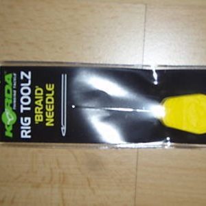 Korda Rig Tool Braid Needle Nadel Ködernadel gelb