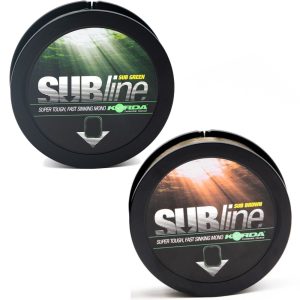 Korda SUBline Ultra Tough Karpfenschnur 1000m Schnur