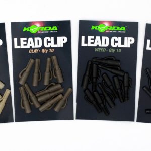 Korda Safe Zone Lead Clips – 10 Bleiclips