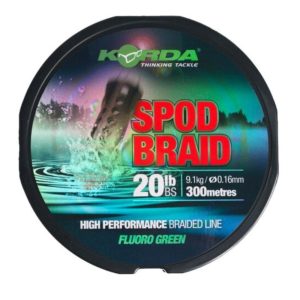 Korda Spod Braid – 300m geflochtene Angelschnur