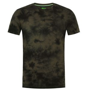 Korda Tie Dye Tee Dark Olive – T-Shirt für Angler