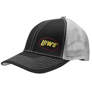 Lews Black/Grey Mesh Hat – Cap
