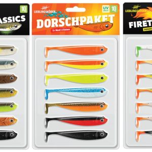 Lieblingsköder Gummifische 10cm – 7 Gummishads
