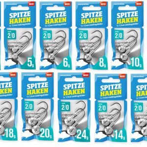 Lieblingsköder Spitze Haken 2/0 – 2 Jighaken