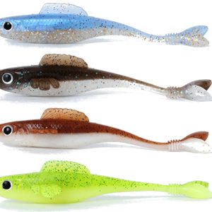 Lurejunks Huddsher 11,5cm – 4 Gummifische