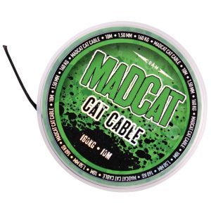 Madcat Cat Cable 1,5mm 160kg Wallervorfach – 10m Vorfachschnur