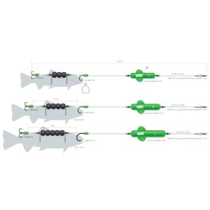 Madcat Screaming Profi River Rig Dead Bait 180cm 1,00mm – Vorfach