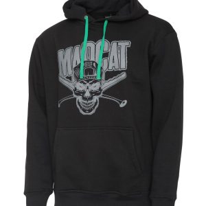 Madcat Skull Hoodie Black – Angelpullover