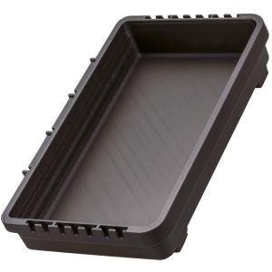 Meiho Tray BM-L black 24,5×14,7×4,5cm – Köderablage
