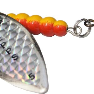 Mepps Aglia Longue Rainbow Spinner Gr. 5 silberfarben 30g