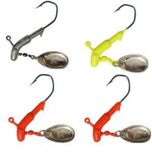 Mosella Jighaken 7g 3/0 mit Spinnerblatt
