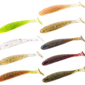 Noike Wobble Shad 2" 5,1cm – 12 Gummifische