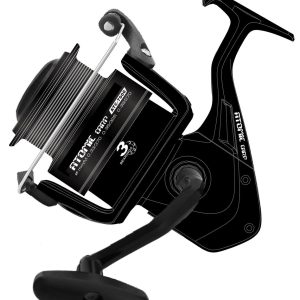 Okuma Atomic Carp ATC-7000 FD 3bb 310m 0,30mm Karpfenrolle