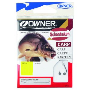 Owner Schonhaken silber RL-238 70cm – gebundene Angelhaken