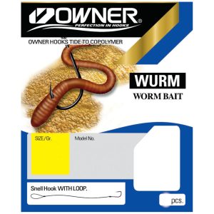 Owner Wurmhaken RL-5123 65cm – gebundene Angelhaken
