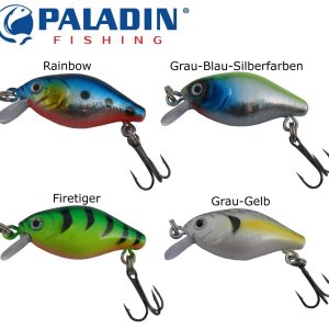 Paladin Mini Me 3cm 2,3g sinking – Wobbler