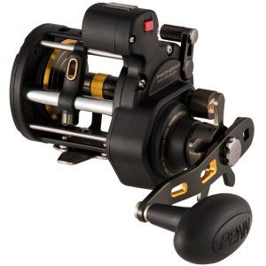 Penn Fathom II Level Wind Linecounter Reel 20LH – Linkshand Rolle