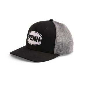 Penn Trucker Black Heather Grey Cap – Angelcap