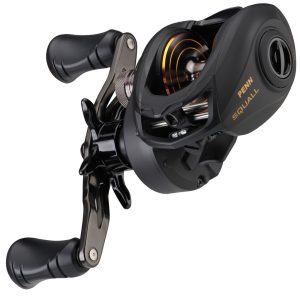 Penn Squall Low Profile Reel 300 RH – Baitcaster Rolle