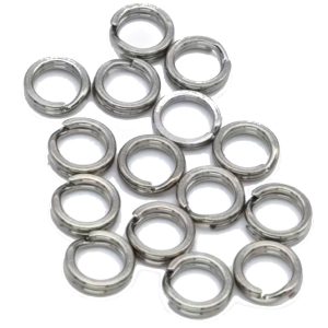 Pikecraft Sprengring/Splitring Round XL – 10 Sprengringe