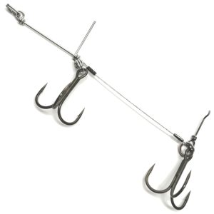 Pikecraft The Stinger Rig Double – 2 Gummifischsysteme