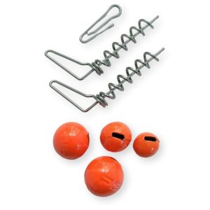 Pikecraft The System Light Set UV Orange Lead Free – Schraubspiralen