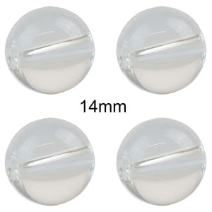 Pilkmaxx Glasperlen Transparent für Texas & Carolina Rig