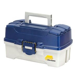 Plano Two-Tray Tackle Box Blue/White – Angelkoffer