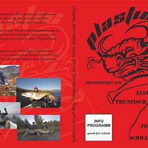 Plastic DVD – Angelfilm übers Spinnfischen auf Zander, Hecht, Forelle, Wels, Schwarzbarsch &Thunfisch in Spanien