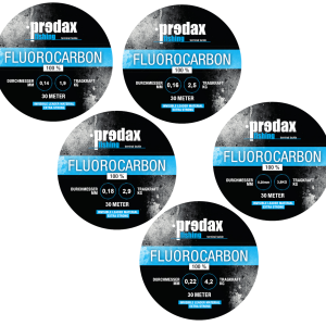 Predax Fluorocarbon 5x30m (0,14mm, 0,16mm, 0,18mm, 0,20mm, 0,22mm)