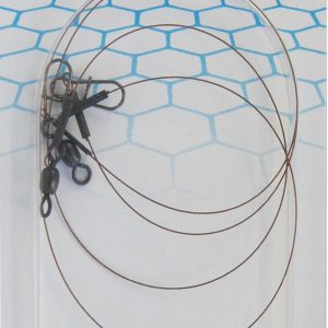 Predax Stahlvorfach 7×7 "ready to fish" 30cm – 2 Stahlvorfächer