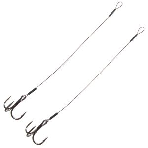 Predax Stinger 1×7 schwarz ummantelt – 2 Angsthaken