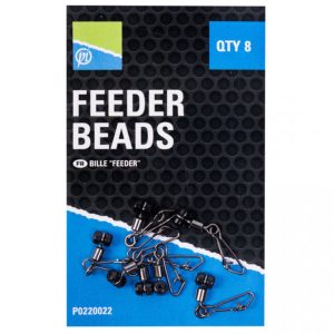 Preston Feeder Bead – 8 Angelwirbel zum Feederangeln