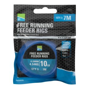 Preston Free Running Feeder Rigs – 3 Feedermontagen