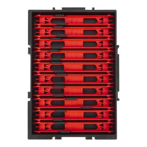 Preston Interlok Winder Tray 13cm Red – 10 Montagenaufwickler