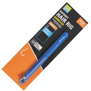 Preston Kkh-B Bayonet Hair Rigs 4"/10cm – 8 gebundene Feederhaken