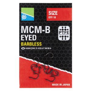 Preston Mcm-B Hooks Eyed – 10 Stipphaken