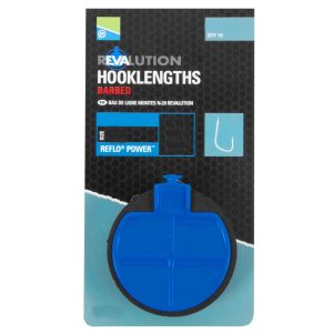 Preston Revalution Hooklengths N-20 – 10 gebundene Angelhaken