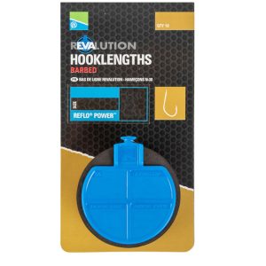 Preston Revalution Hooklengths N30 – gebundene Stipphaken