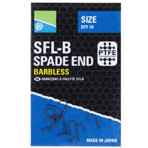 Preston Sfl-B Hooks Spade End – 10 Stipphaken