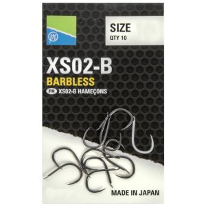 Preston XS02-B Hooks – 10 Stipphaken