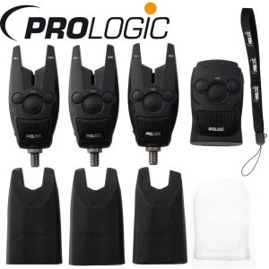 Prologic BAT+ Bite Alarm Blue Set 3+1 – 3 Bissanzeiger + 1 Receiver