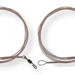 Prologic LM Mirage Loop Leader W/QC Swivel 100cm – 2 Vorfächer