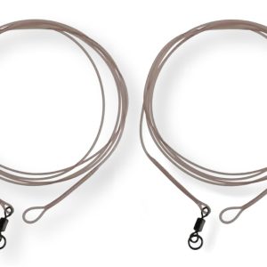 Prologic LM Mirage Loop Leader W/Ring Swivel 100cm – 2 Vorfächer
